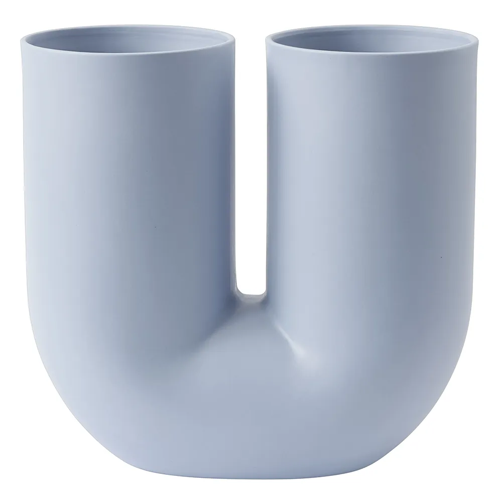 Muuto, Kink-maljakko K: 26 cm - Vaaleansininen