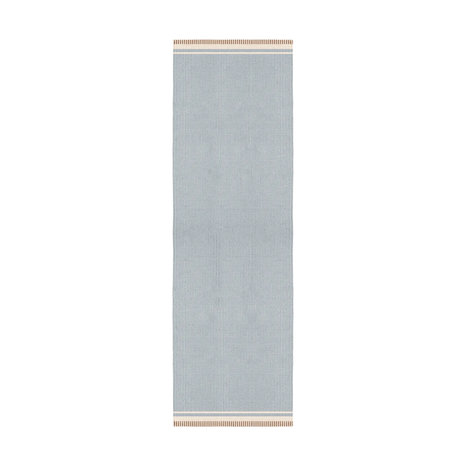 Layered Röllakan Solid villamatto Sky blue, 75x240 cm