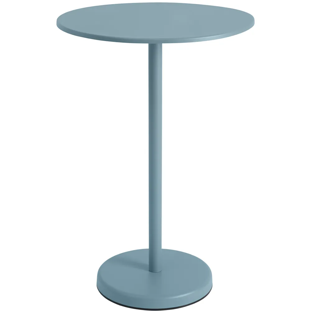 Muuto, Linear Steel Baaripöytä Ø70 cm Pale Blue