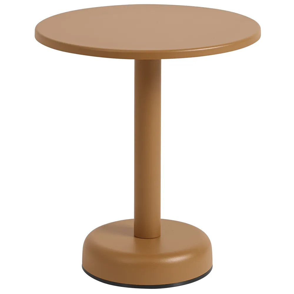Muuto, Linear Steel Sohvapöytä Ø42 cm Burnt Orange