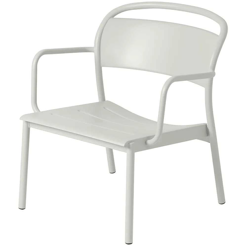 Muuto, Linear Steel Nojatuoli Grey