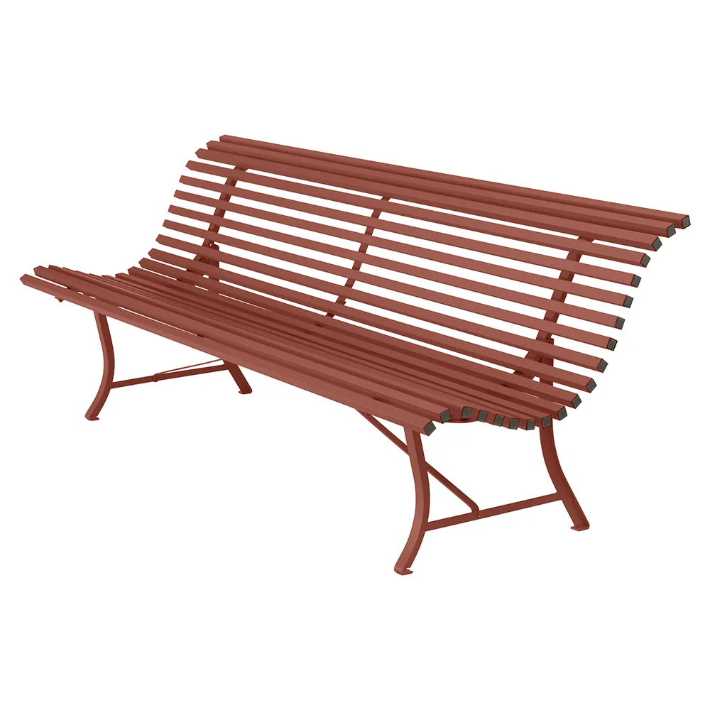 Fermob, Louisiane sohva 200 cm Red ochre