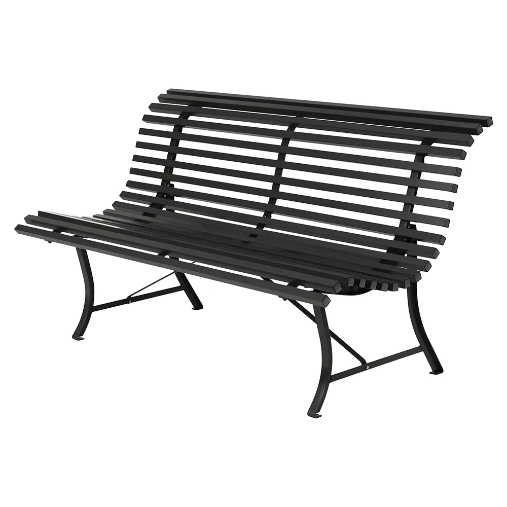 Fermob, Louisiane sohva 150 cm Liquorice