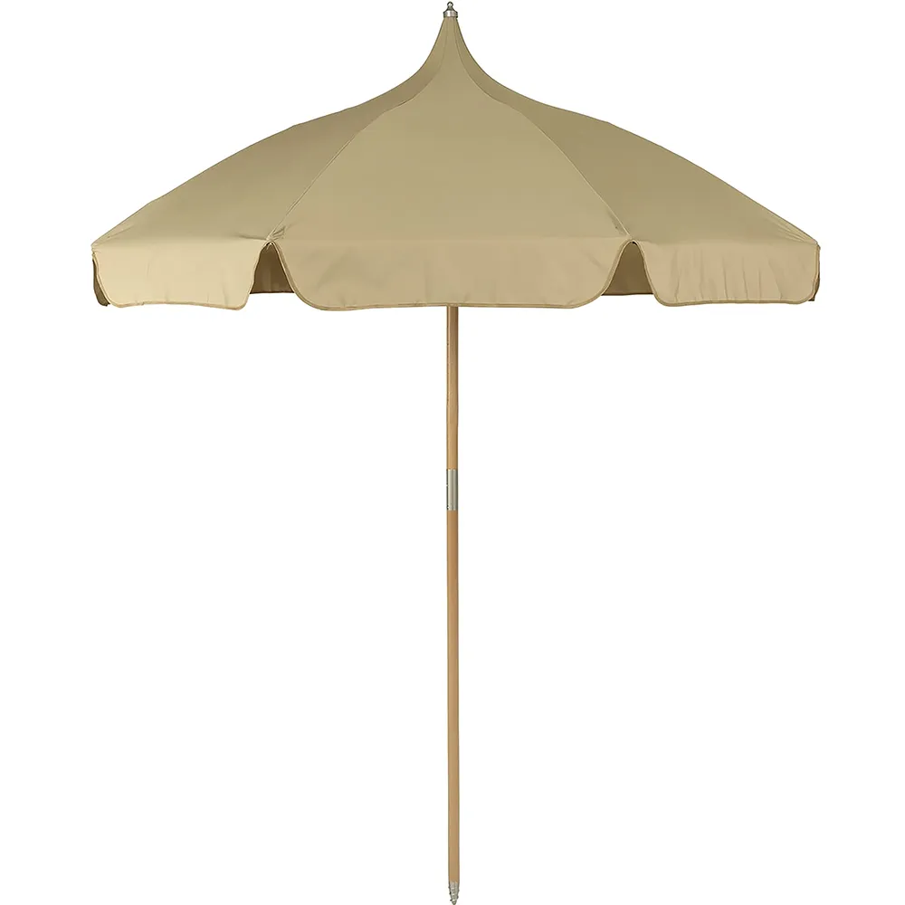 Ferm Living, Lull Aurinkovarjo Ø200 cm Cashmere