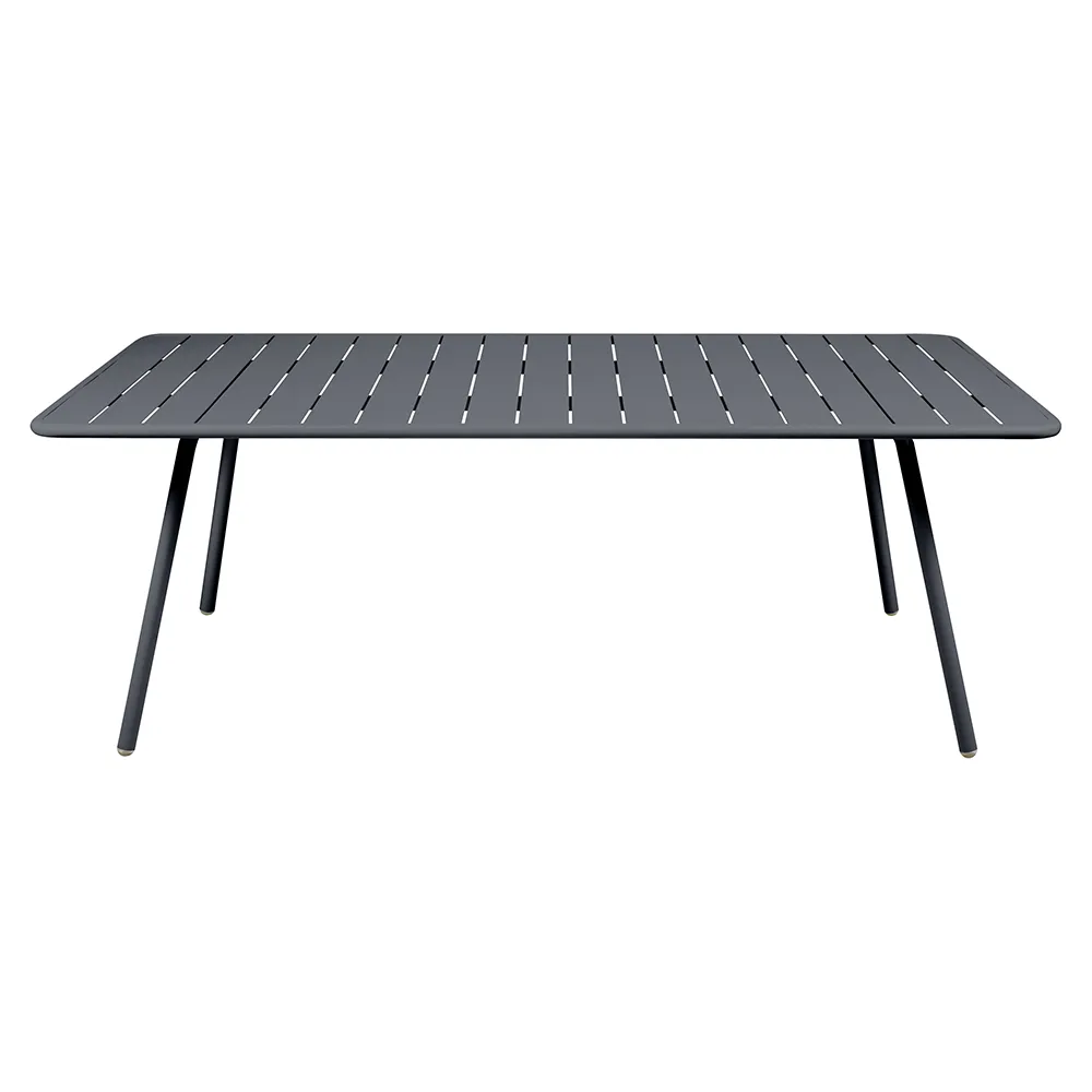Fermob, Luxembourg ruokapöytä 100x207 cm Anthracite
