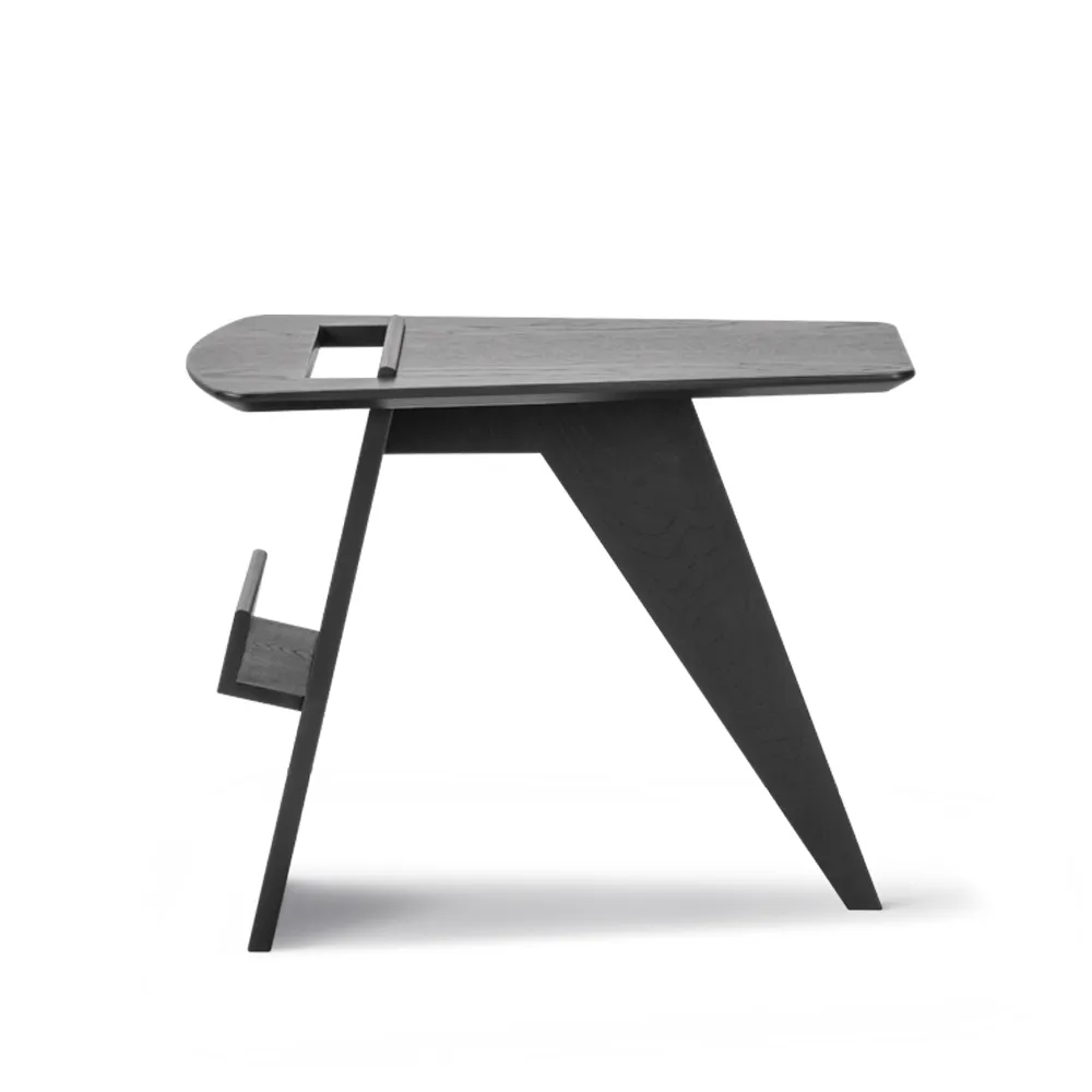 Fredericia Furniture Magazine-sohvapöytä Musta lakattu tammi
