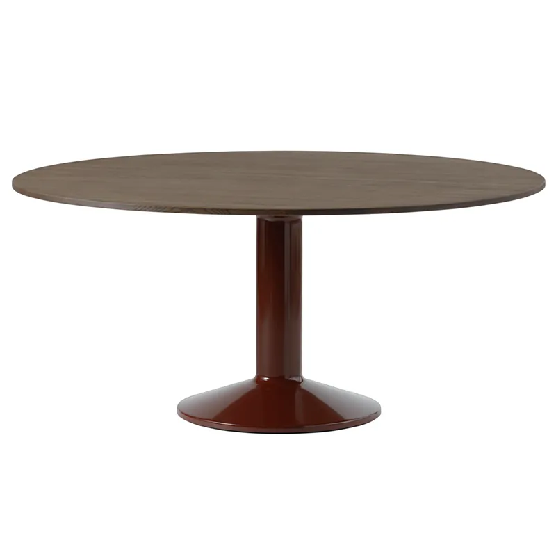 Muuto, Midst ruokapöytä 160 cm - Dark Oiled Oak Dark Red