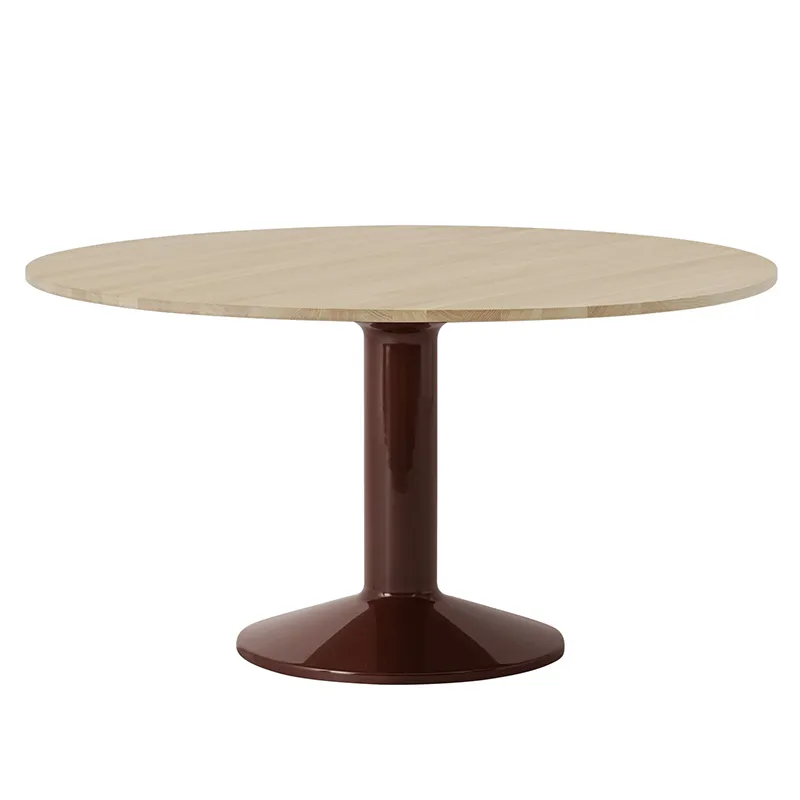 Muuto, Midst ruokapöytä 140 cm - Oiled Oak Dark Red