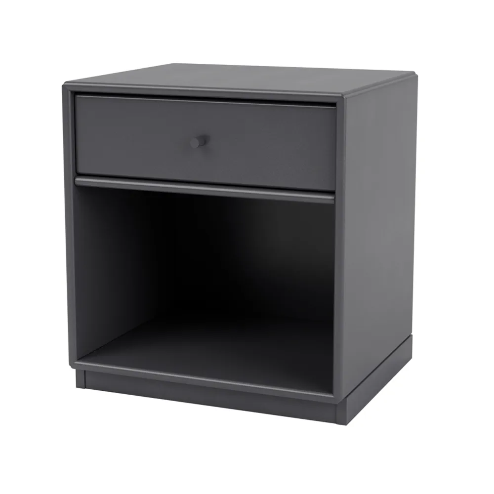 Montana Dream yöpöytä Coal 36, kanta 3 cm