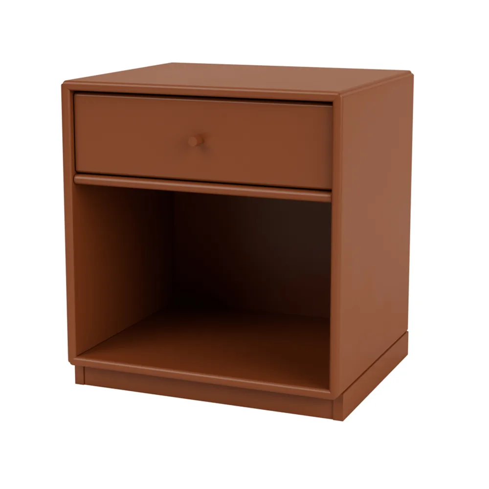 Montana Dream yöpöytä Hazelnut 146, kanta 3 cm