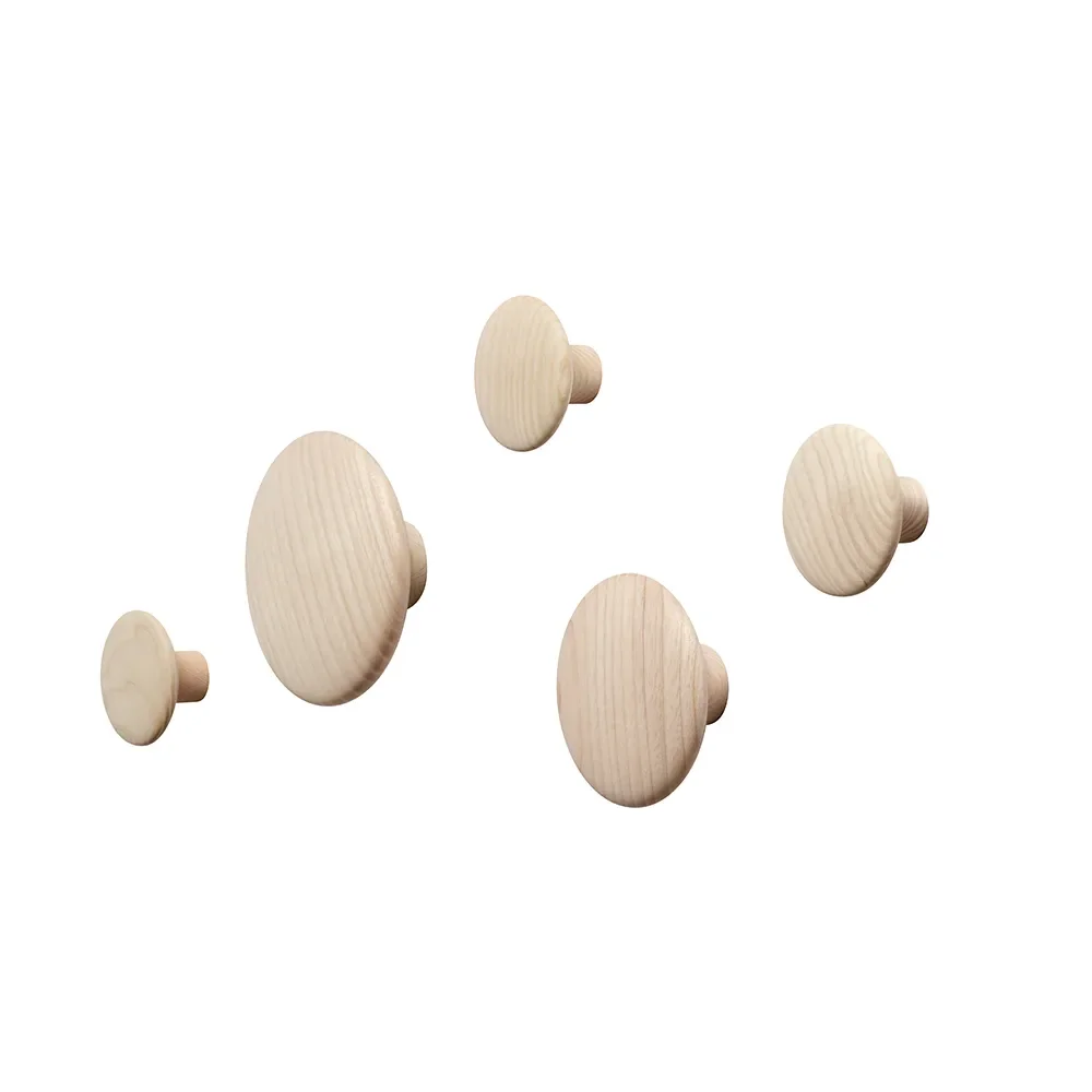 Muuto, Dots Wood Set of 5 - Oak