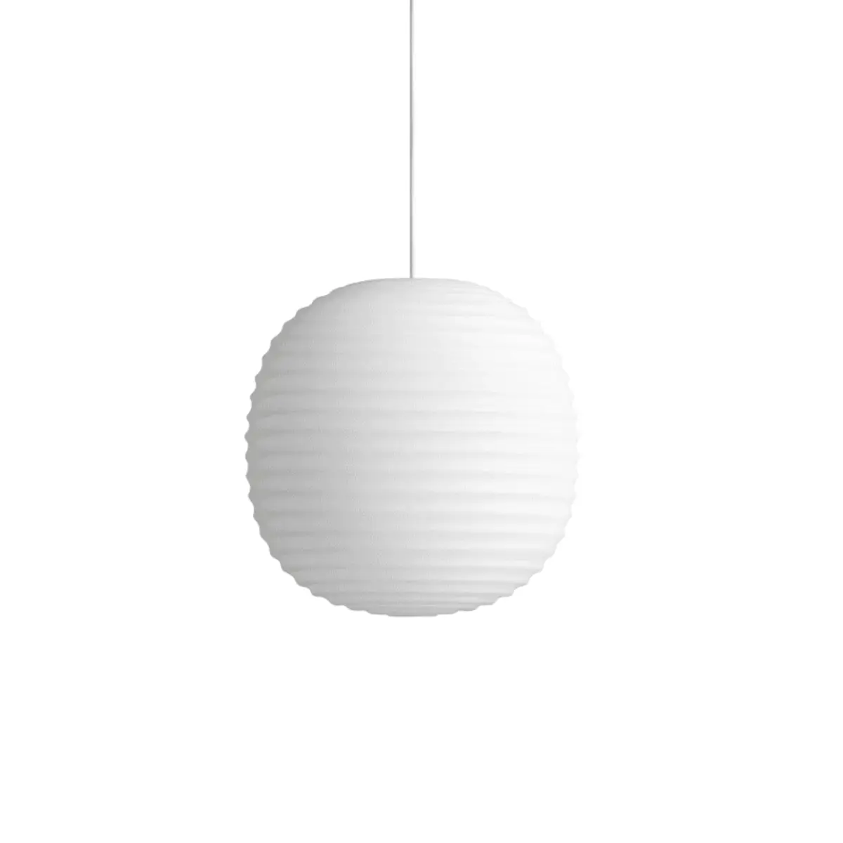 New Works, Lantern Riippuvalaisin Ø20 Valkoinen Opaalilasi