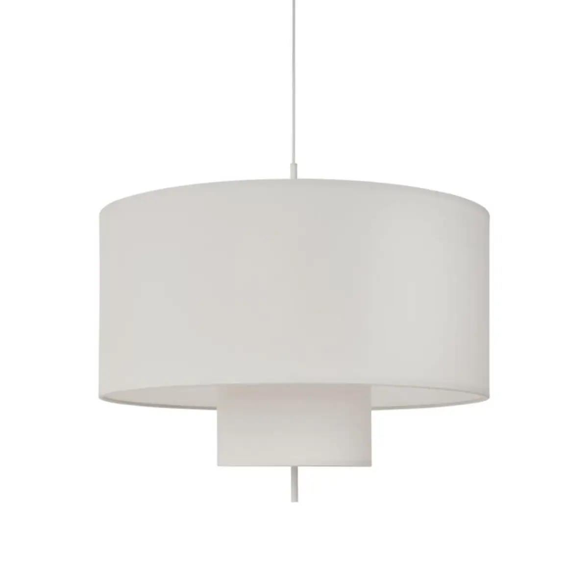 New Works, Margin Riippuvalaisin Ø90 Valkoinen Kangas