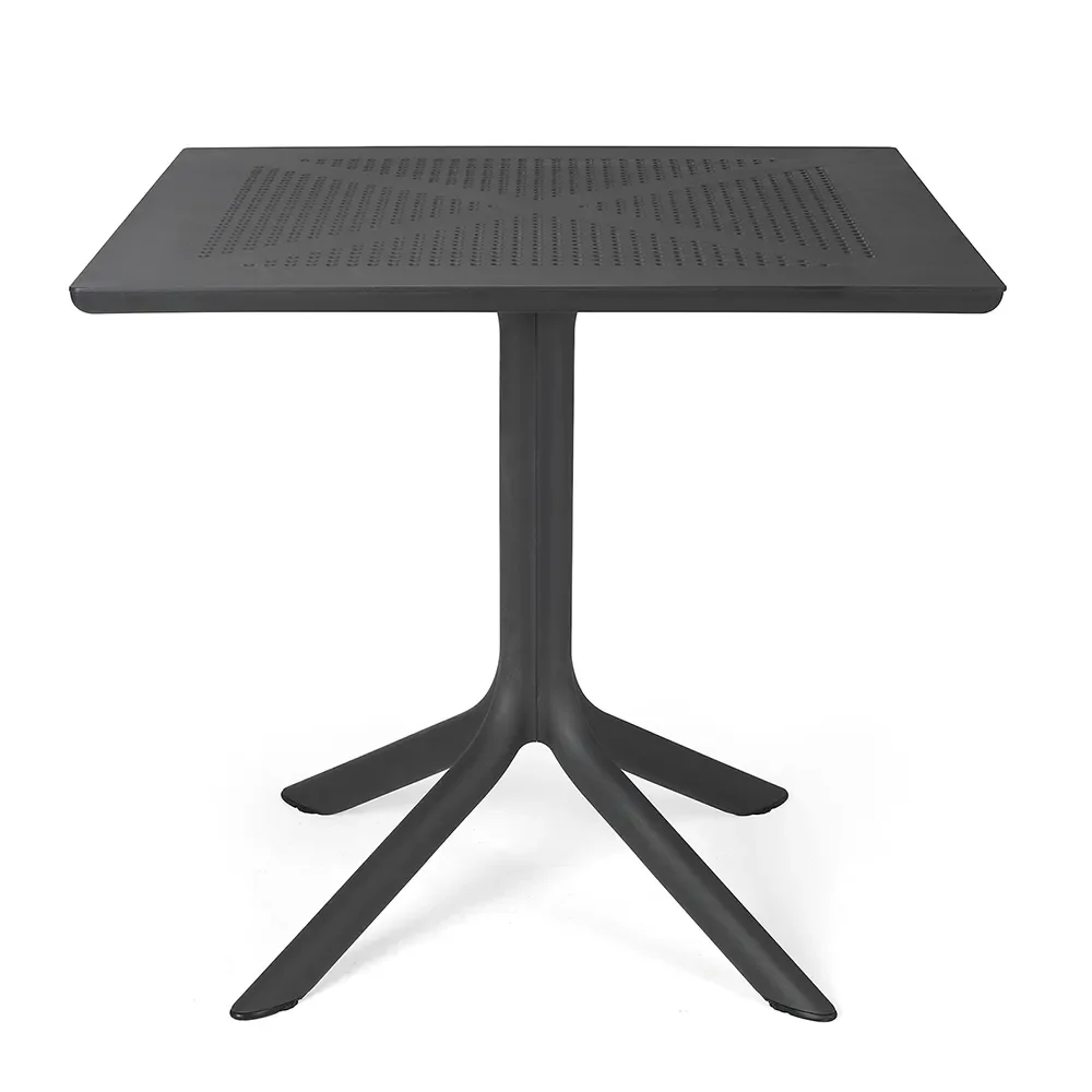Nardi, Clip pöytä 80x80 cm Anthracite