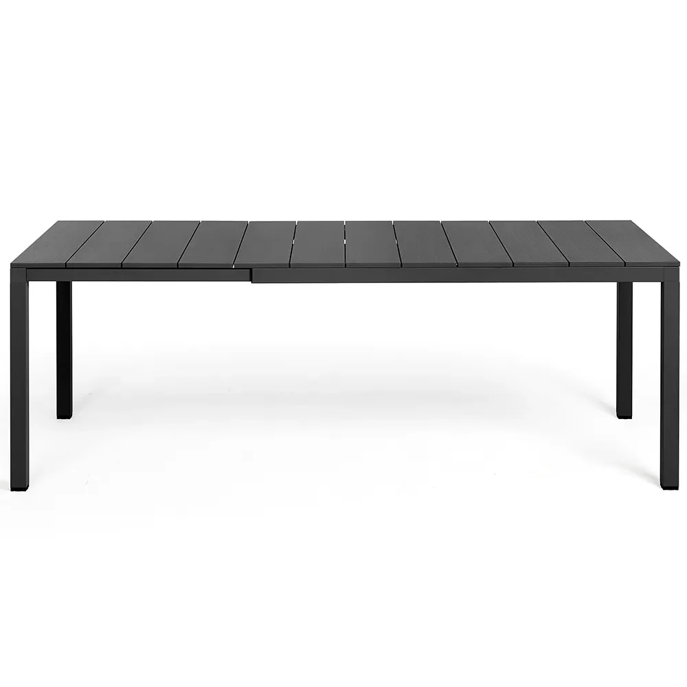Nardi, Rio Alu Ruokapöytä 140//210x85 cm Anthracite