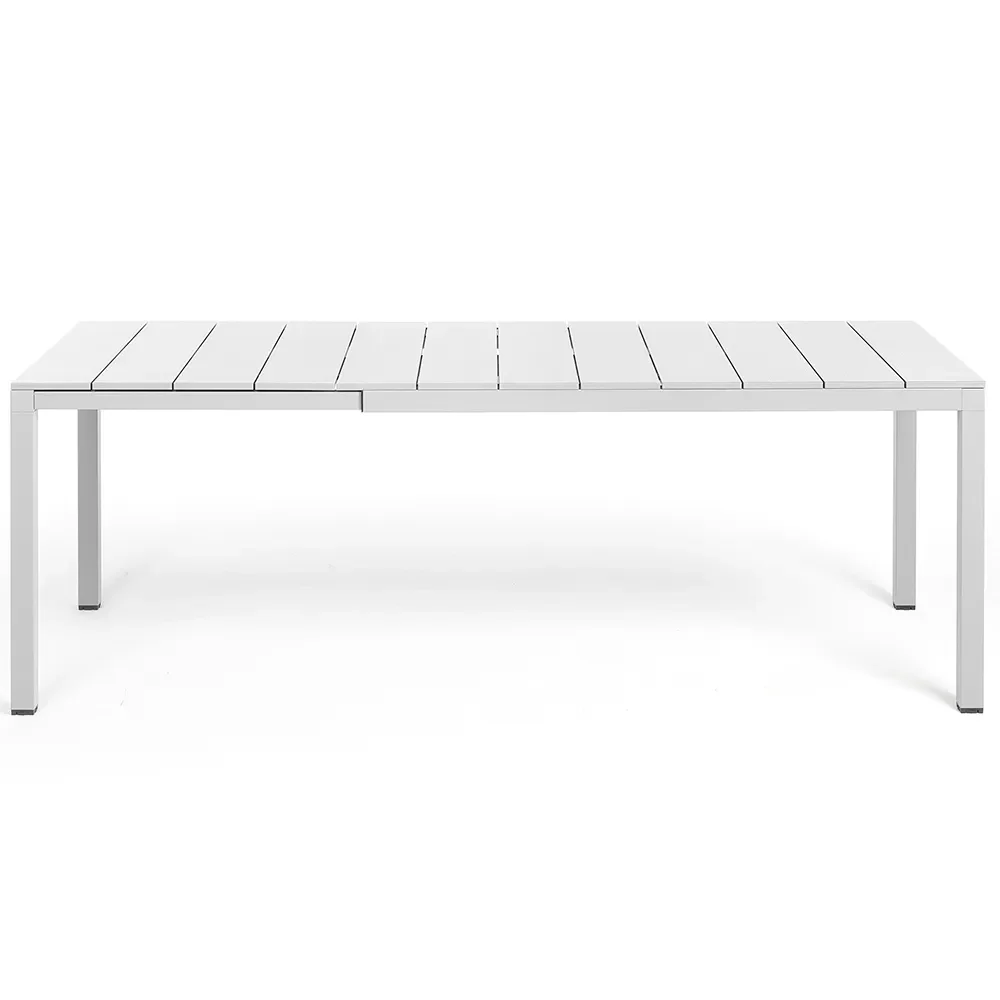 Nardi, Rio Alu Ruokapöytä 140//210x85 cm White