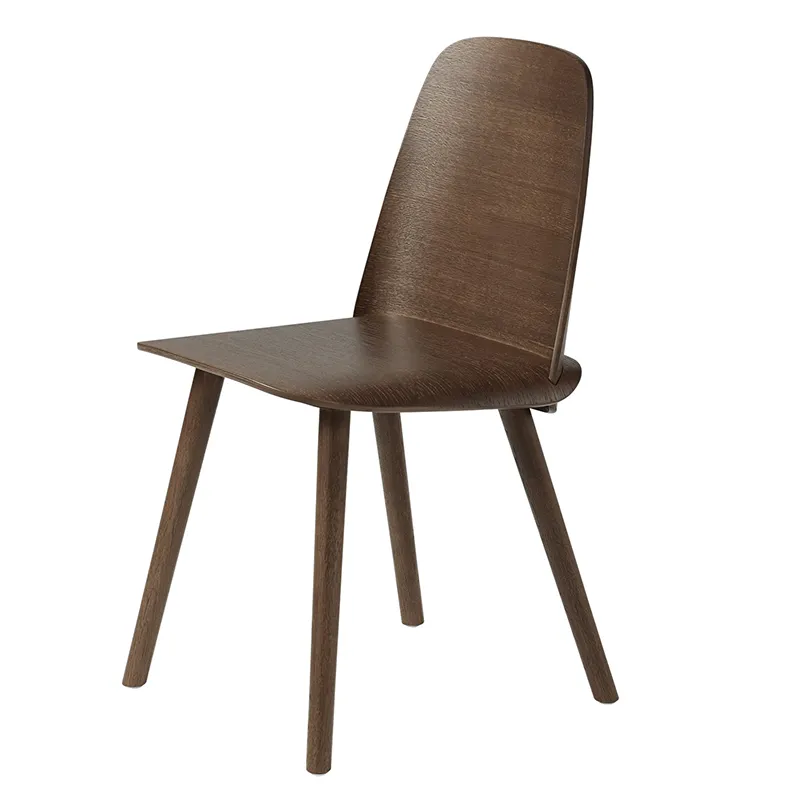 Muuto, Nerd ruokapöydän tuoli - Stained Dark Brown
