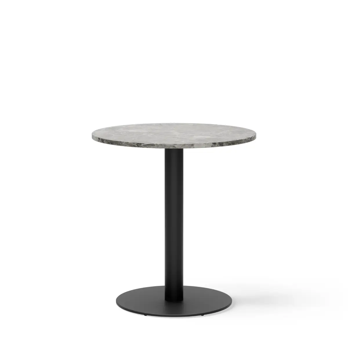 New Works, Florence Pylväspöytä Ø70cm Gris Du Marais Marmori