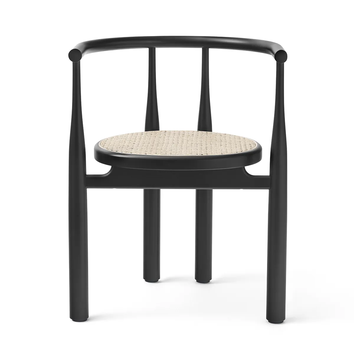 New Works, Käsinojallinen tuoli Bukowski Rottinki Black