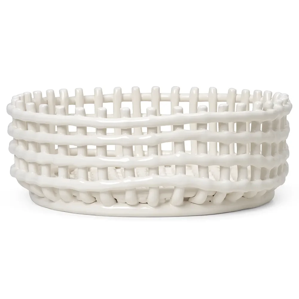 Ferm Living, Ceramic Centrepiece - Off-white