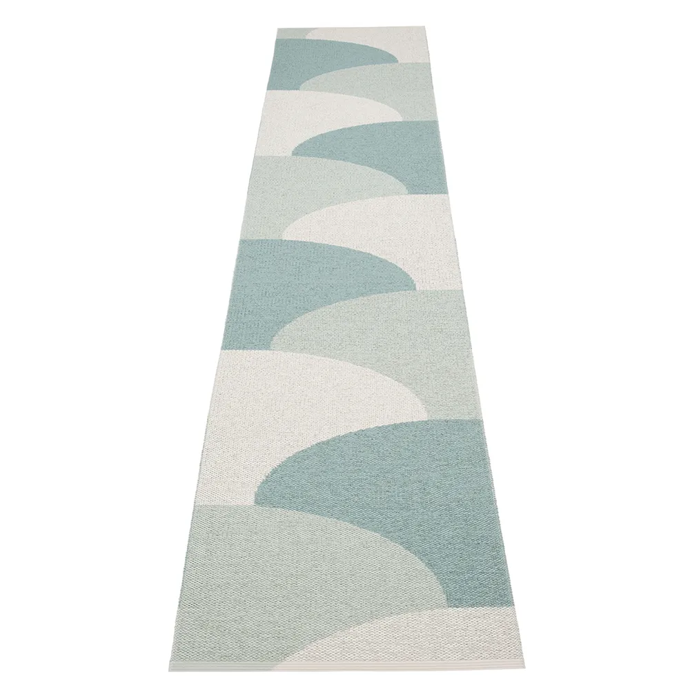 Pappelina, Hill matto Haze/Sage/Fossil Grey 70 x 360cm