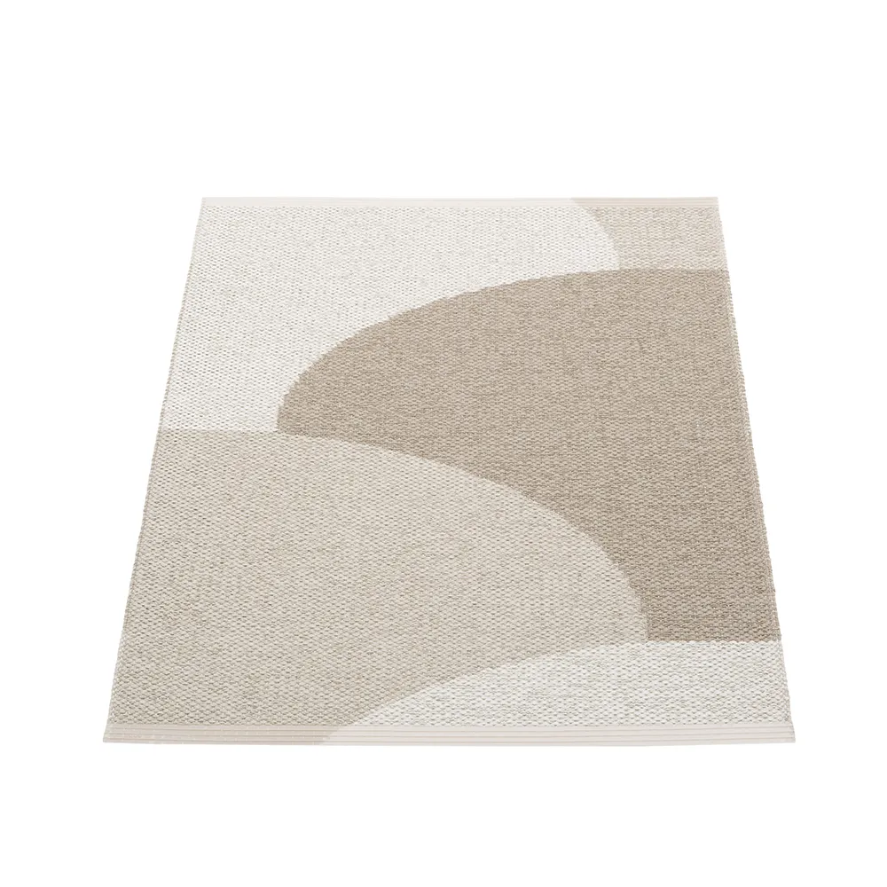 Pappelina, Hill matto Dark Linen/Linen/Fossil Grey 70 x 90cm