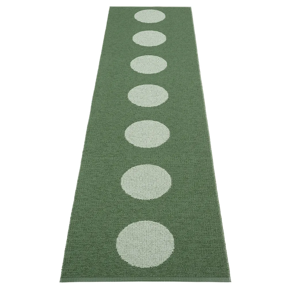 Pappelina, Vera Pop matto Leaf/Misty Mint 70 x 280cm