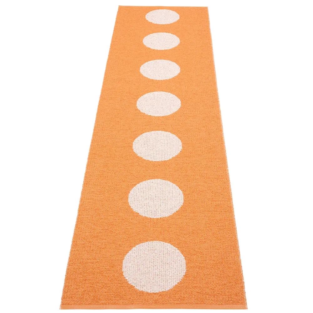 Pappelina, Vera Pop matto Pale Orange/Pearl Pink 70 x 280cm