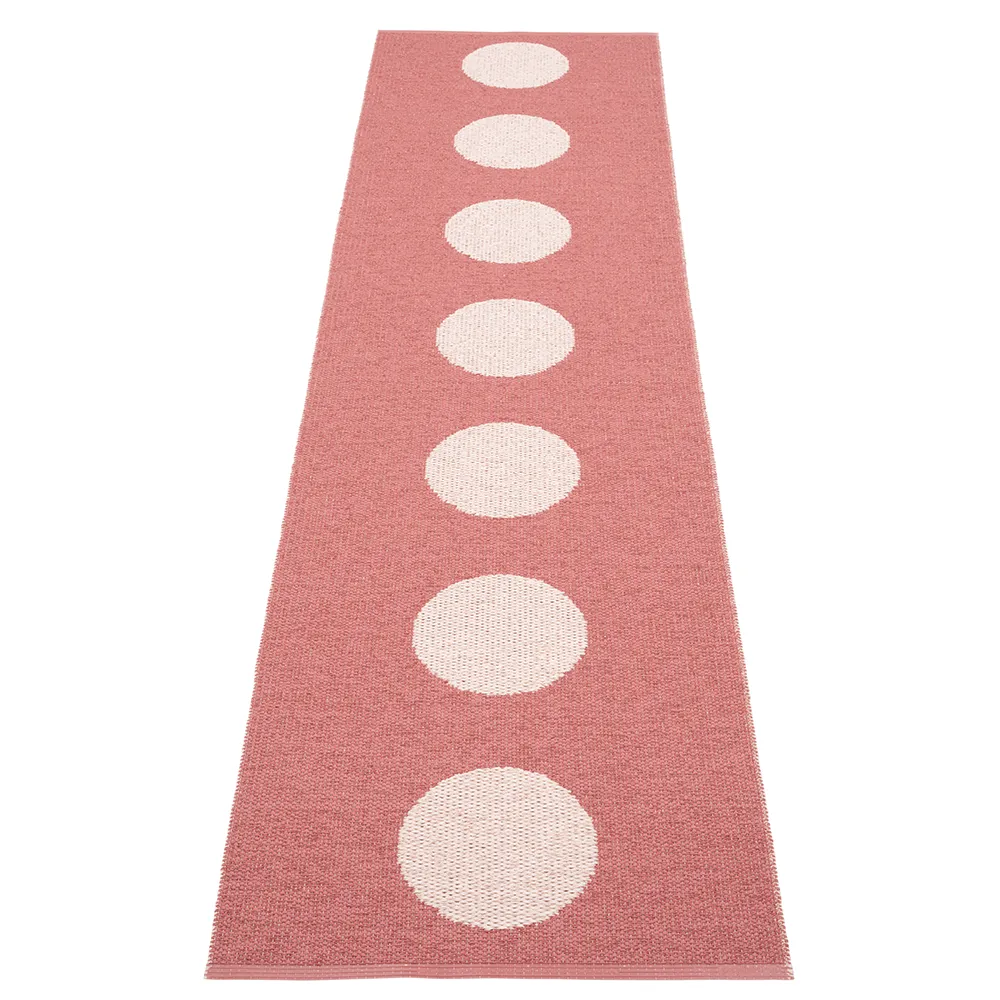 Pappelina, Vera Pop matto Blush/Pearl Pink 70 x 280cm