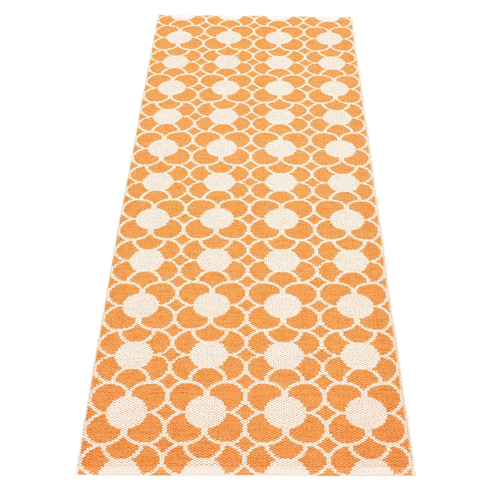 Pappelina, Anya matto Pale Orange/Vanilla 70 x 200 cm
