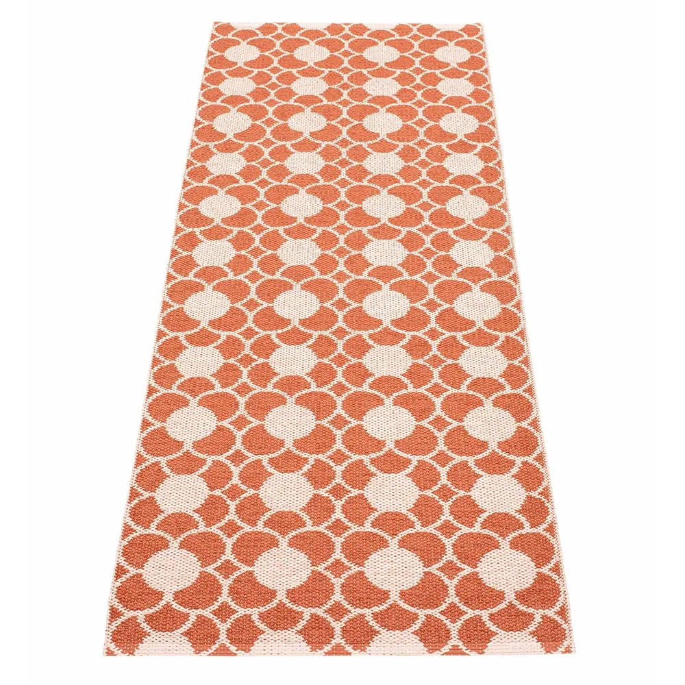 Pappelina, Anya matto Brick/Pearl Pink 70 x 200 cm