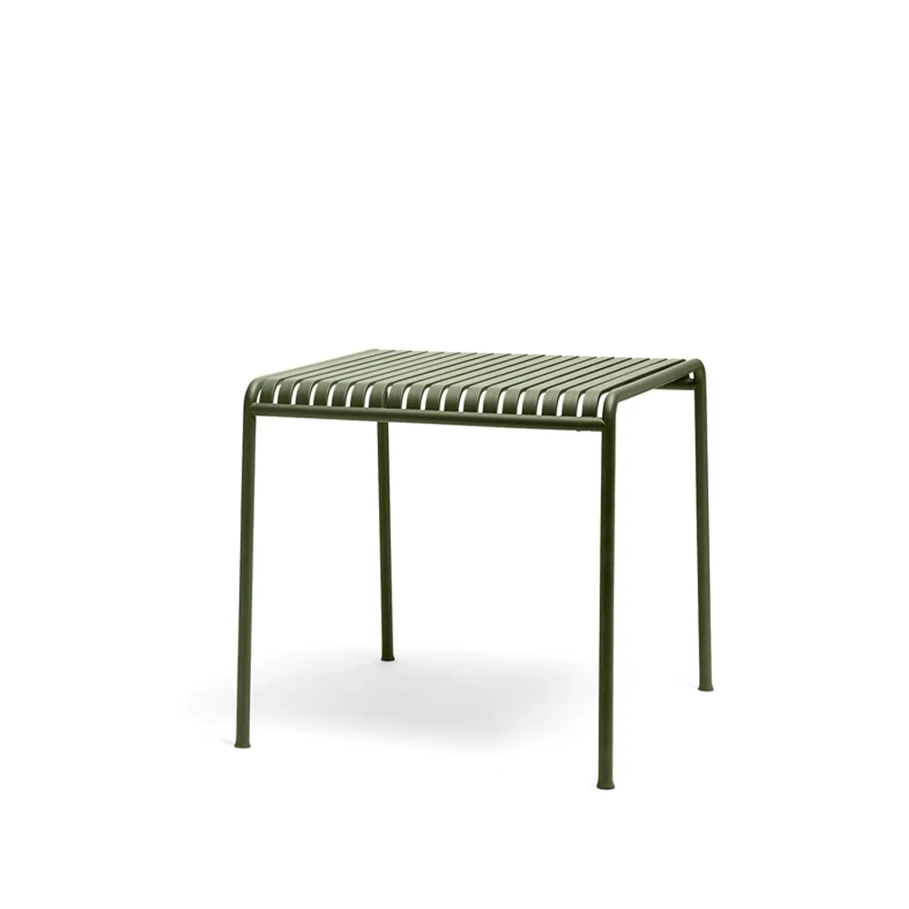 HAY Palissade pöytä 82,5x90 cm Olive green