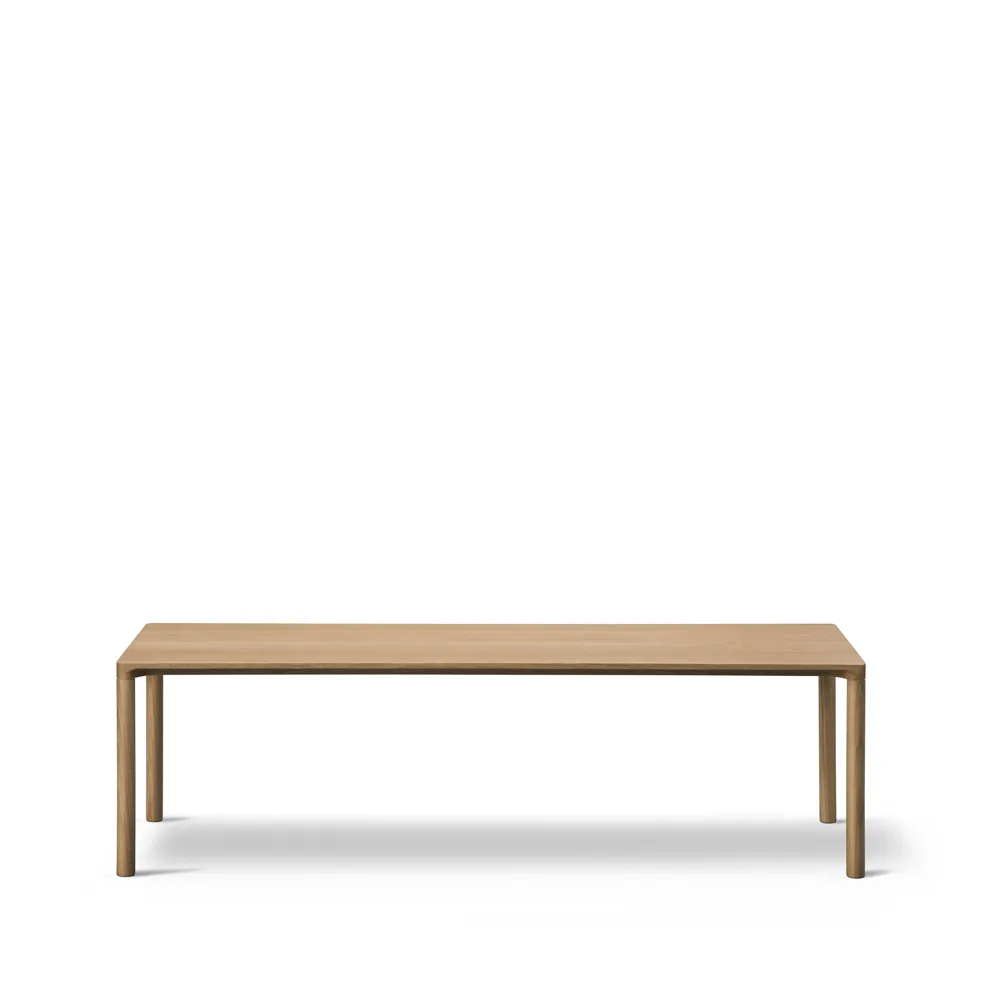 Fredericia Furniture Piloti 6715 sohvapöytä Vaalealuonnosteltu tammi korkeus 41 cm