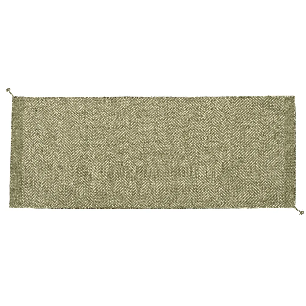 Muuto, Ply Matto 200x80 cm Moss Green