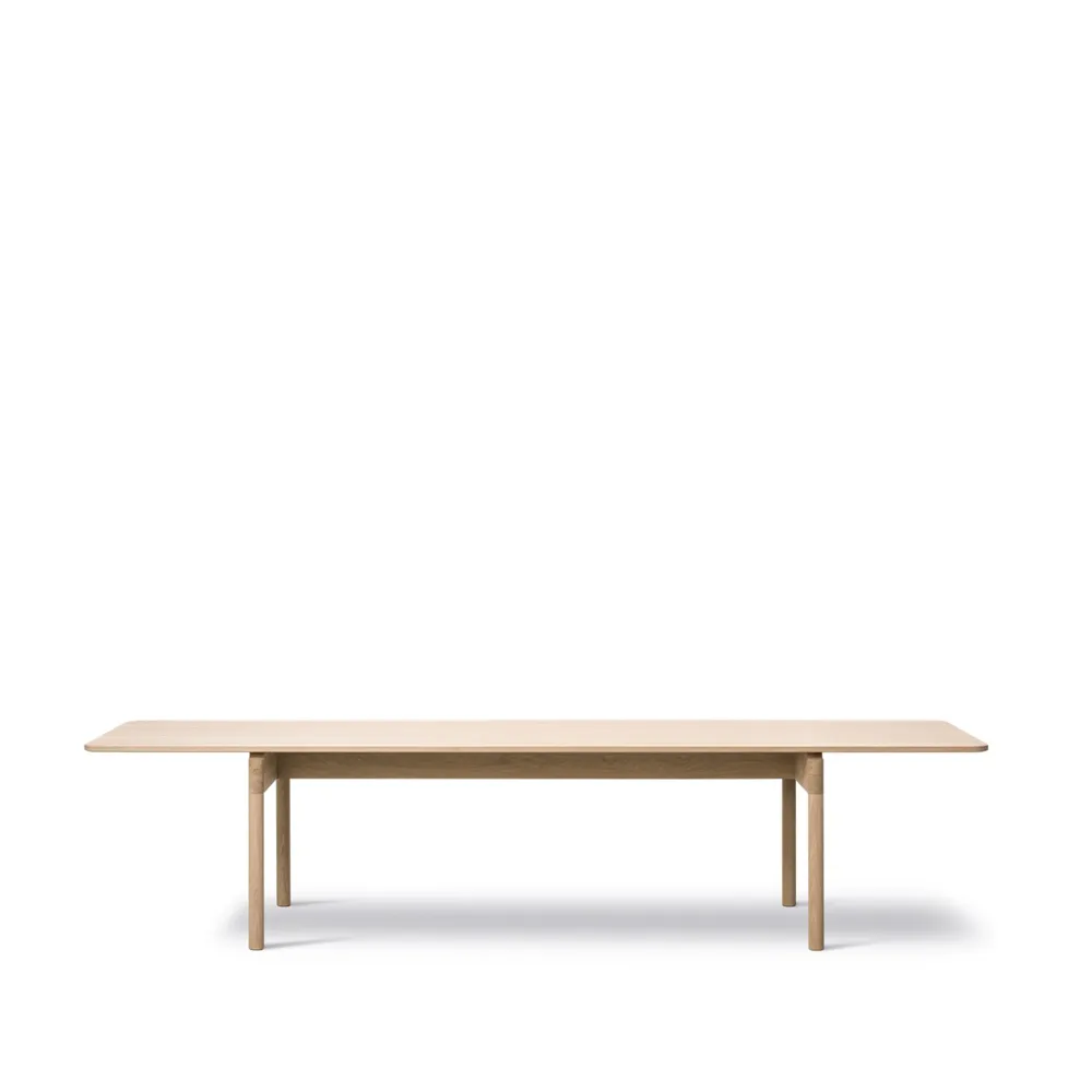 Fredericia Furniture Post 6442 ruokapöytä Vaalealuonnollinen tammi, 100x320 cm