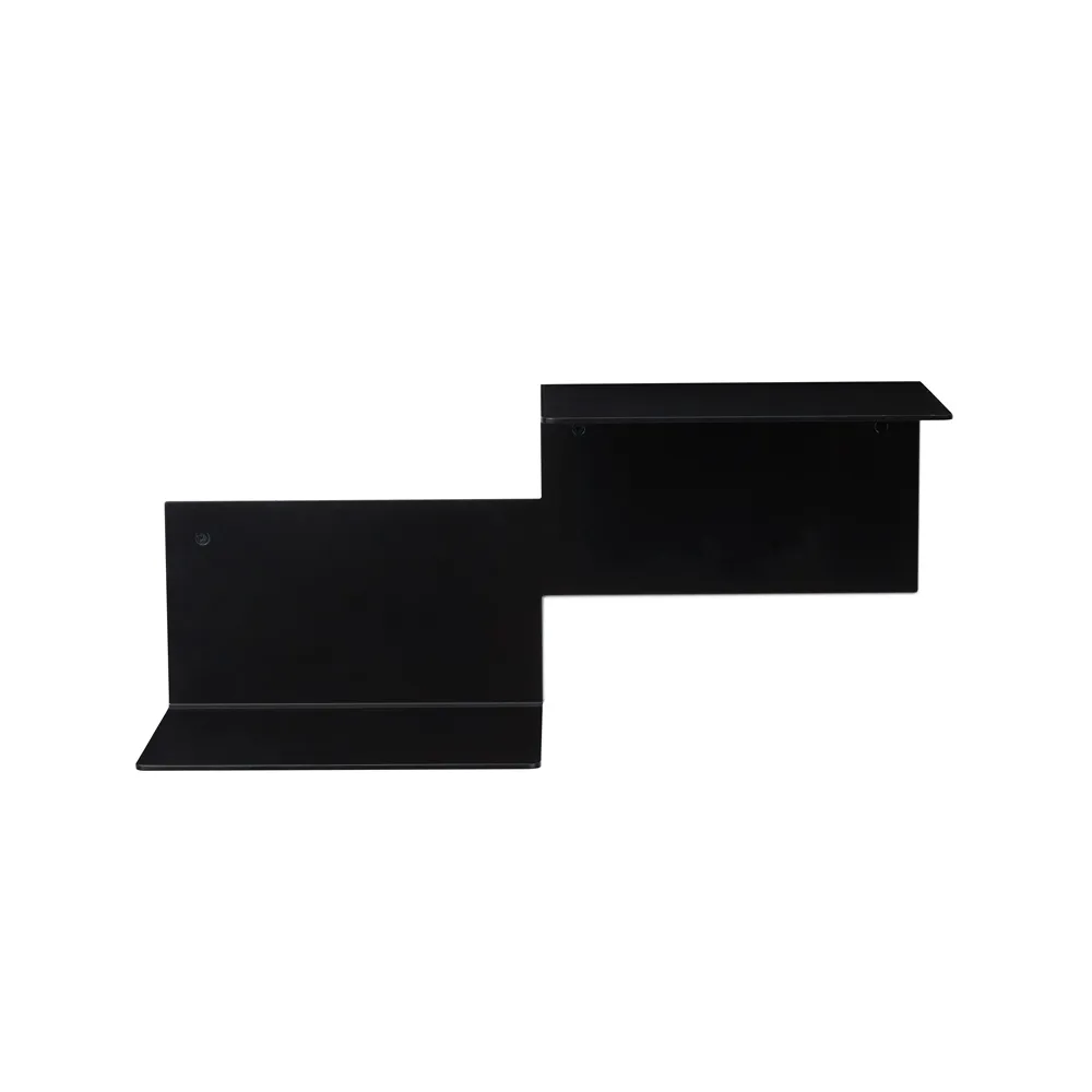 Warm Nordic Repeat hylly Black noir, oikeanpuoleinen