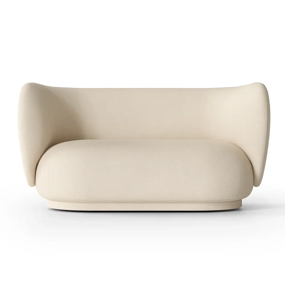 Ferm Living, Rico 2-istuttava sohva Brushed - Off-White