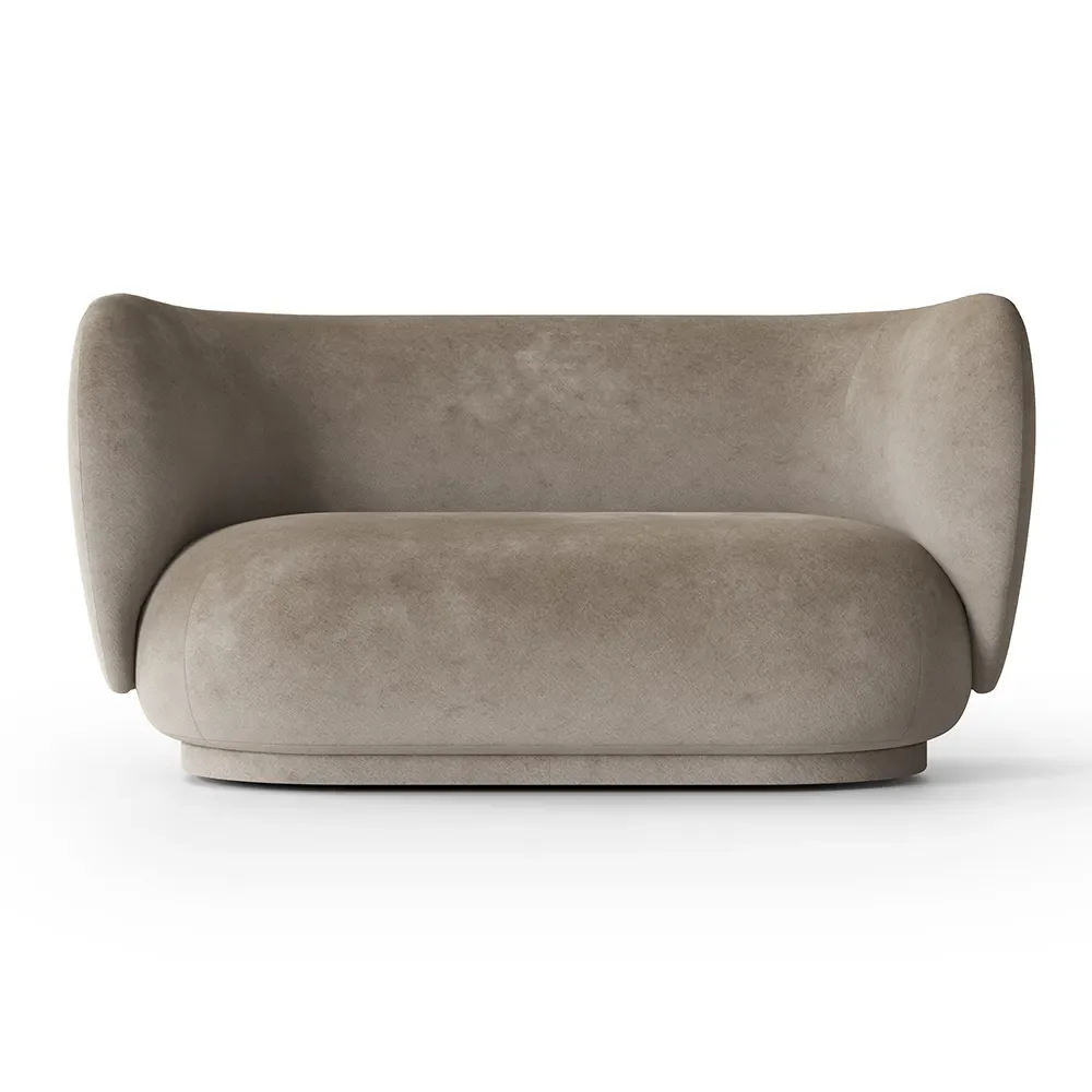 Ferm Living, Rico 2-istuttava sohva Faded - Beige