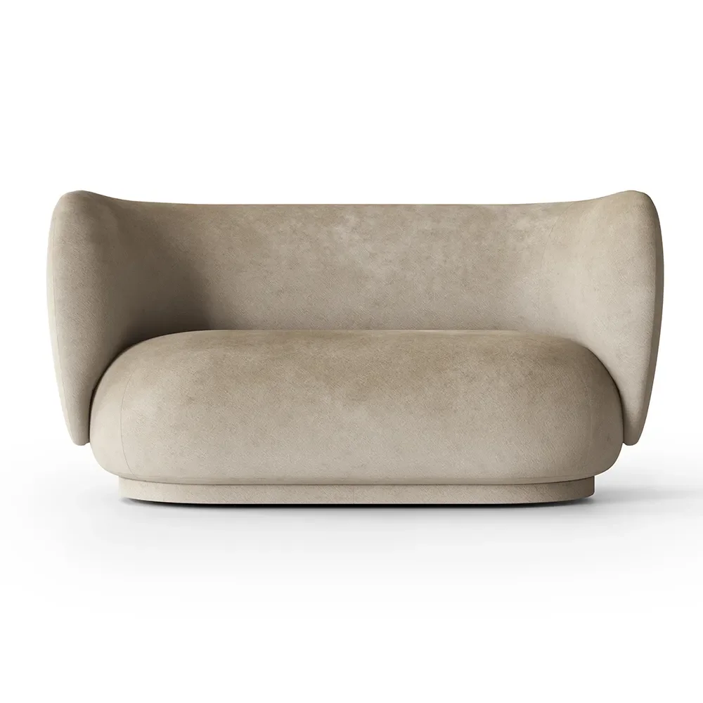 Ferm Living, Rico 2-istuttava sohva Faded - Sand