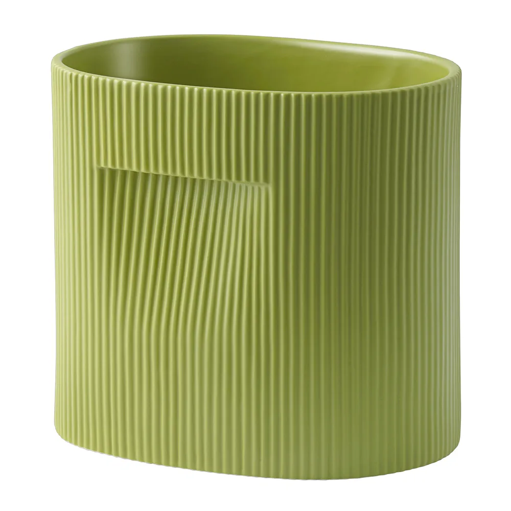 Muuto, Ridge pot H: 24 cm - Moss Green