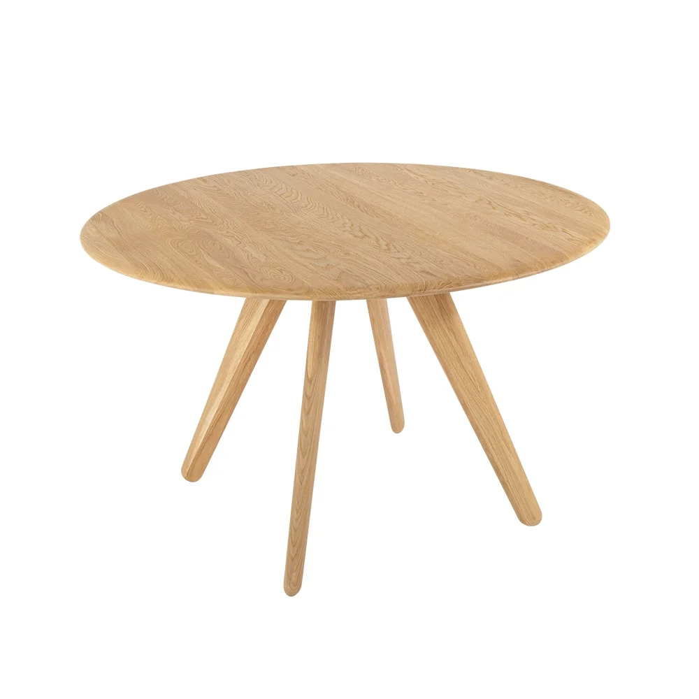 Tom Dixon, Laatta pyöreä pöytä 120cm luonnollinen