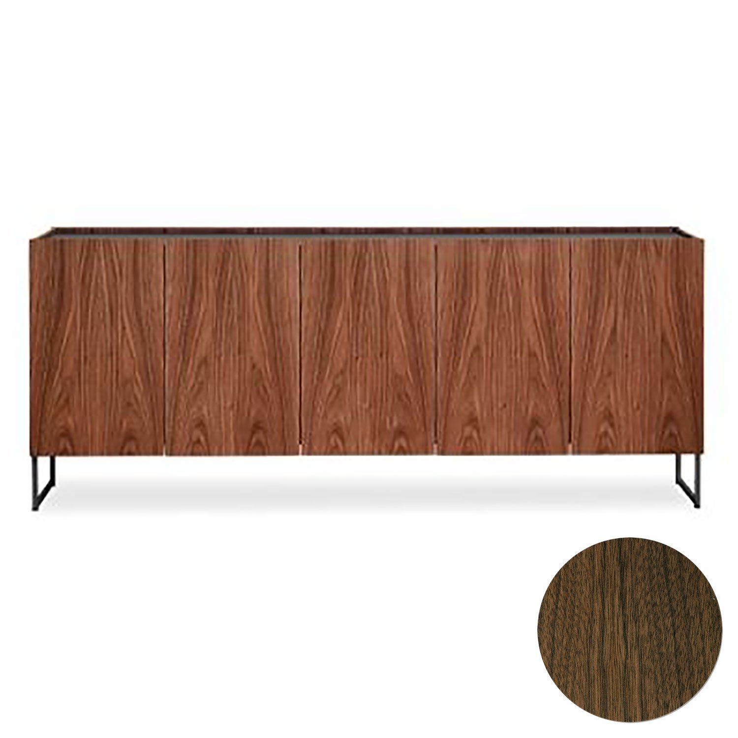 Skovby, Sm405 lipasto pähkinäpuu luonnonöljy 211X43X68Cm