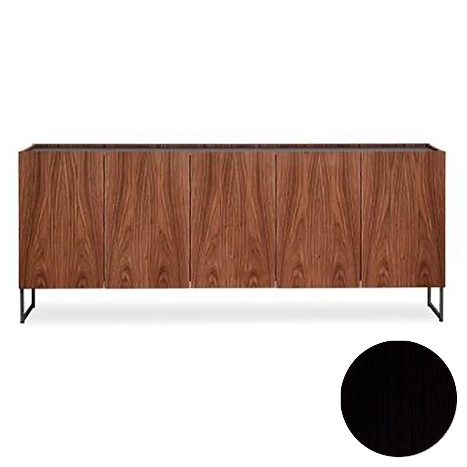 Skovby, Sm405 lipasto musta tammi lakka 211X43X68Cm