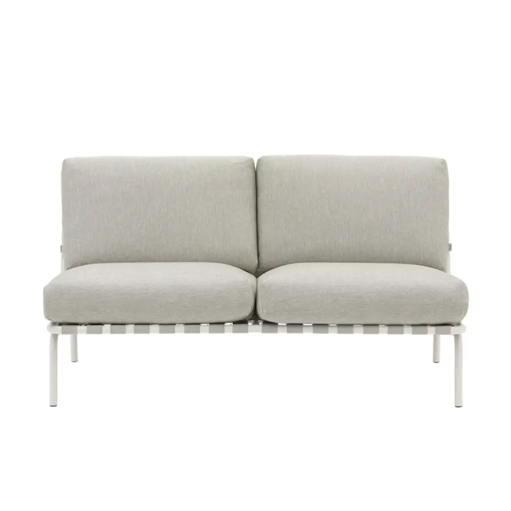 Muuto, Lounge Sohva Settle 2-seater Laze 1/Grey