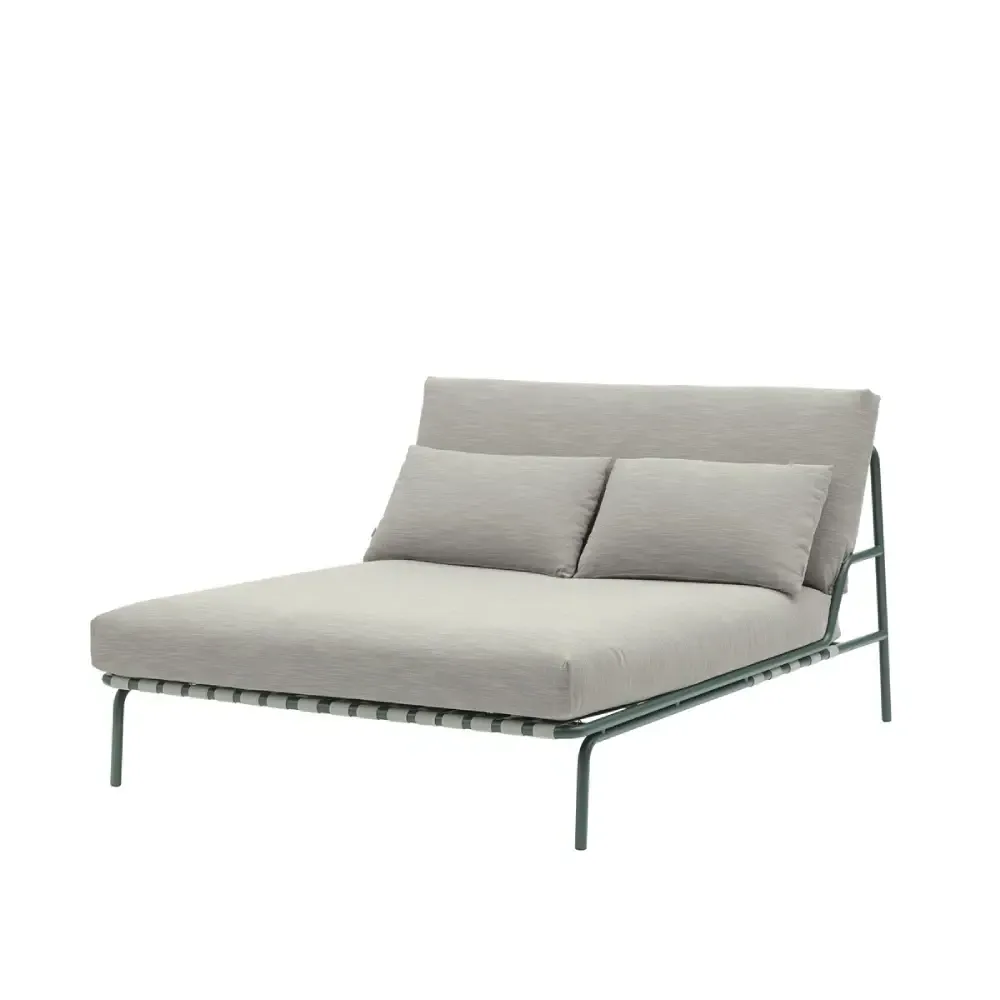 Muuto, Daybed Settle Ribbed Weave 2/Dark Green