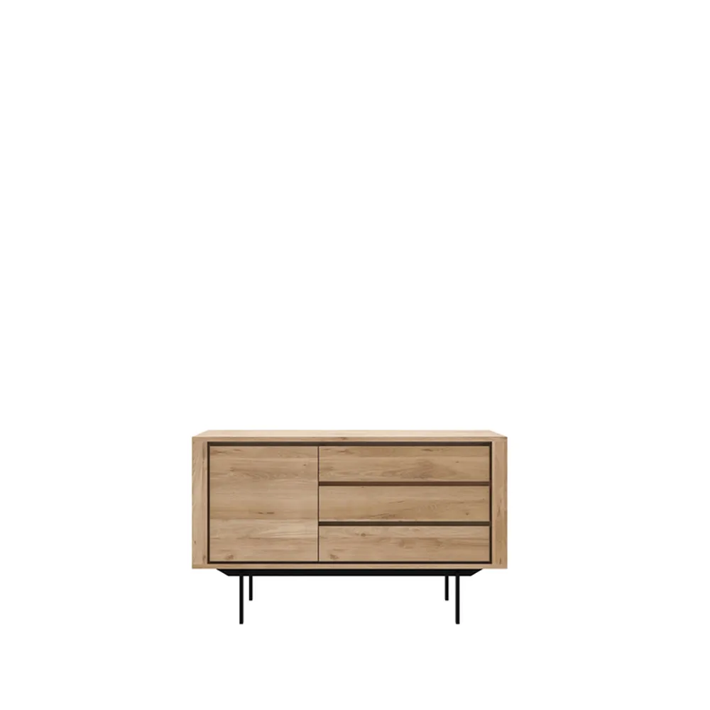 Ethnicraft Shadow sideboard Tammi-Wax oil 1 ovi 3 laatikkoa