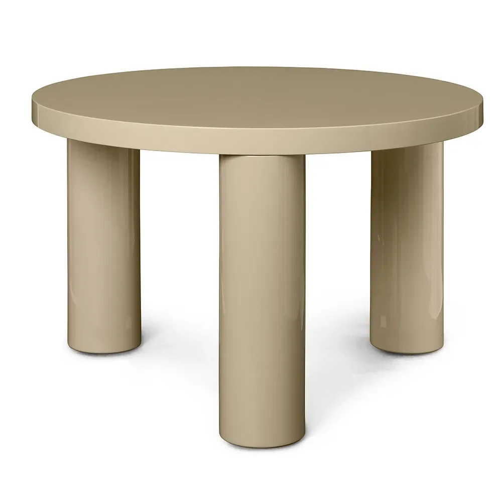 Ferm Living, Post Sohvapöytä Ø65 cm - Cashmere