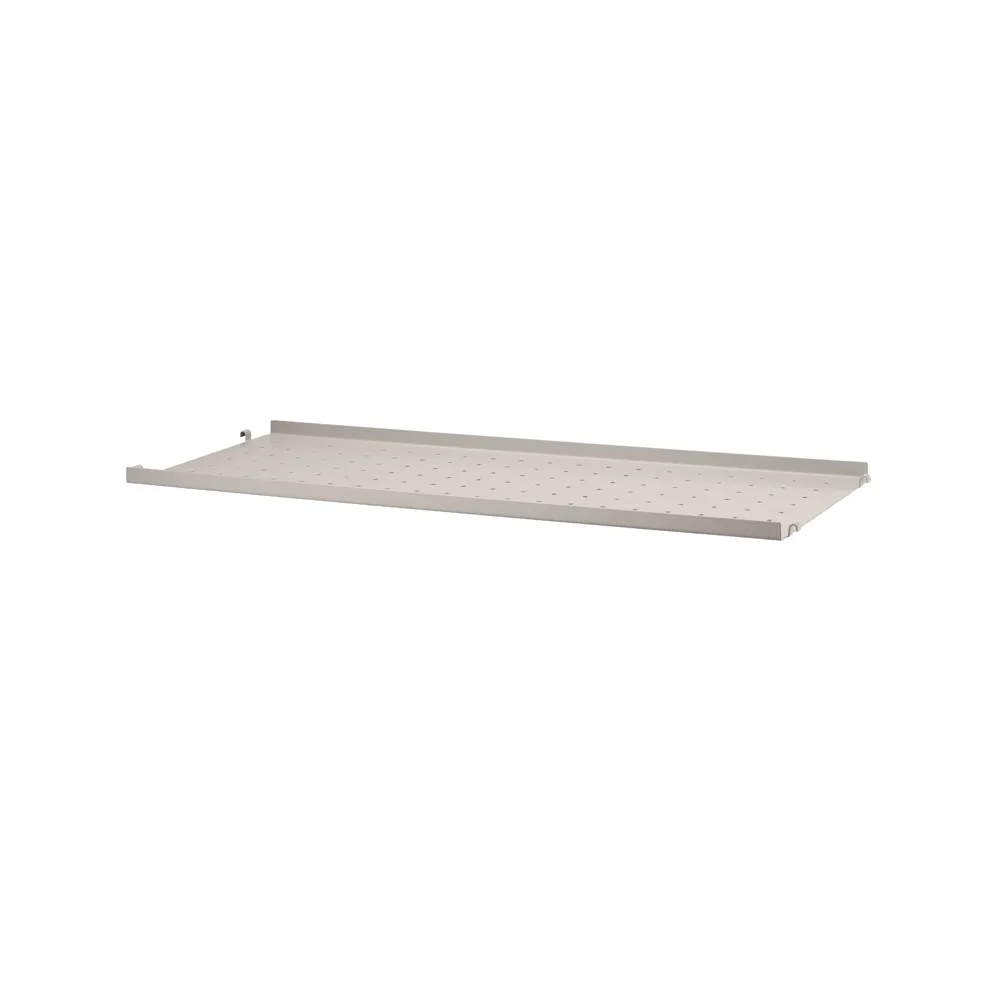 String String hyllylevy metalli beige, 78x30 cm, matala reuna