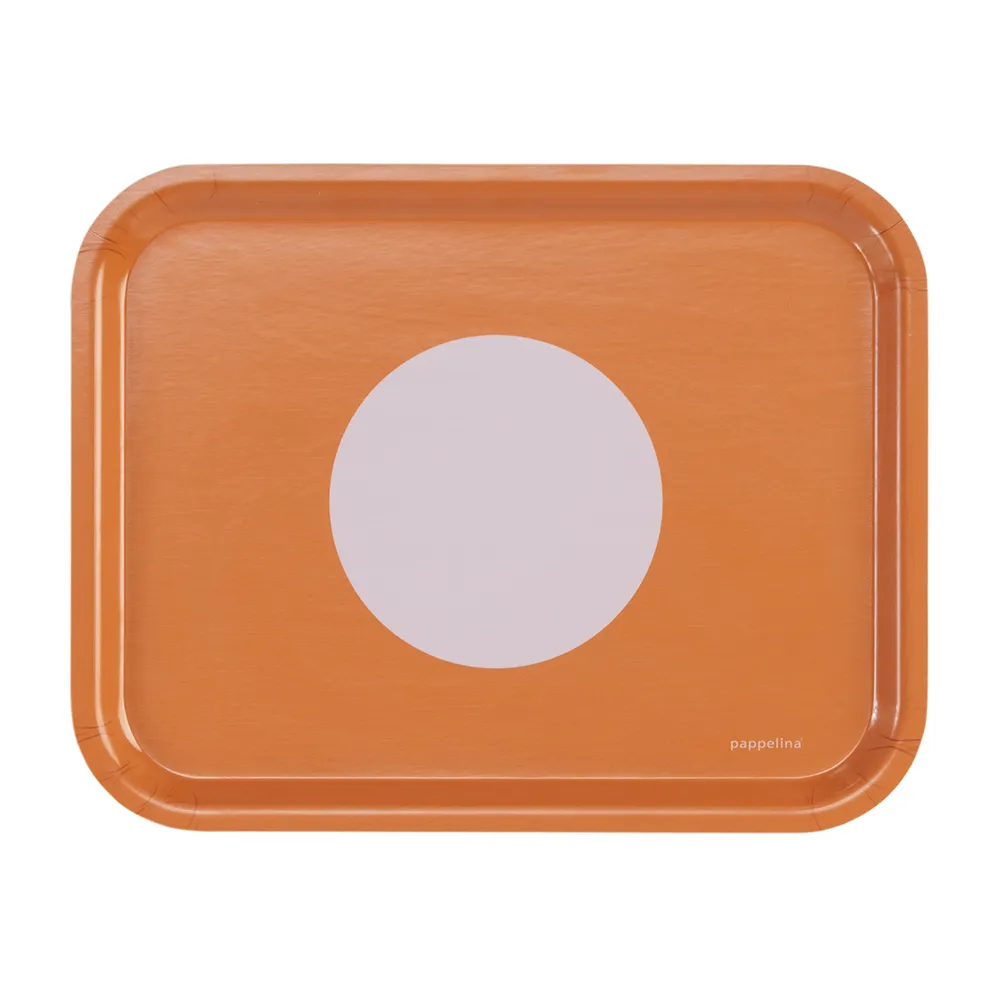 Pappelina, Bricka Vera Pop Medium Pale Orange (1 pc) 28 x 36 cm