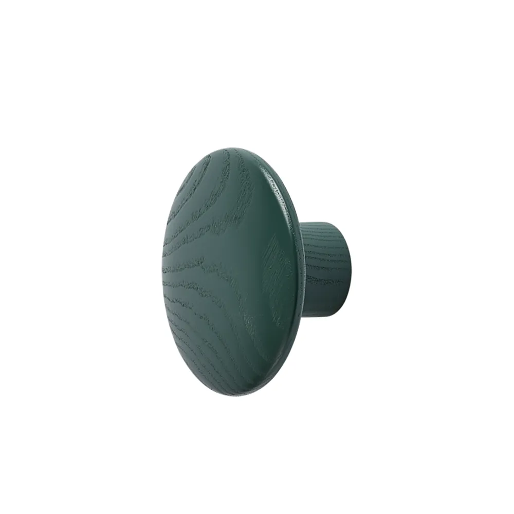Muuto, Dots Wood Ø9 cm - Dark Green